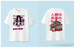 🔥⚡Áo thun ATTACK ON TITAN siêu mềm mịn, kiểu dáng Oversize _ Unisex _ Phiên bản giới hạn
