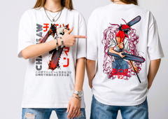 🔥🔥CHAINSAW MAN_Áo thun Oversize _ Unisex _ Phiên bản giới hạn🔥