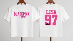 BLACKPINK- Áo thun nữ tay ngắn cotton chuẩn Hàn Quốc