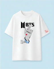 Nhóm nhạc BTS - Áo Oversize Unisex chuẩn phong cách Hàn Quốc