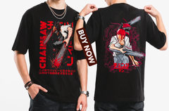 🔥🔥CHAINSAW MAN_Áo thun Oversize _ Unisex _ Phiên bản giới hạn🔥