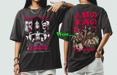 🔥⚡Áo thun ATTACK ON TITAN siêu mềm mịn, kiểu dáng Oversize _ Unisex _ Phiên bản giới hạn