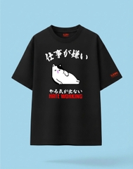 ÁO OVERSIZE_ UNISEX HATE WORKING