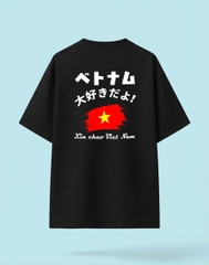 ÁO OVERSIZE _ UNISEX HELLO VIỆT NAM