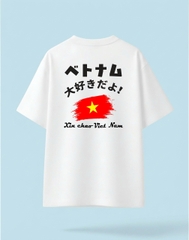 ÁO OVERSIZE _ UNISEX HELLO VIỆT NAM