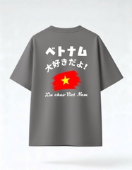 ÁO OVERSIZE _ UNISEX HELLO VIỆT NAM