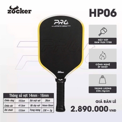 Vợt Pickleball Zocker HP06 Pro Series Power