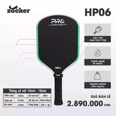 Vợt Pickleball Zocker HP06 Pro Series Power