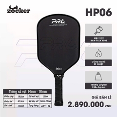 Vợt Pickleball Zocker HP06 Pro Series Power