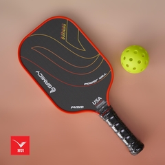 Vợt Pickleball Gamicy Burning viền dày 14mm Carbon T300