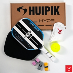 Vợt Pickleball Huipik Hype - Carbon T700 siêu nhám - 16mm Cao cấp