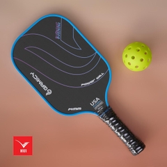 Vợt Pickleball Gamicy Burning viền dày 14mm Carbon T300