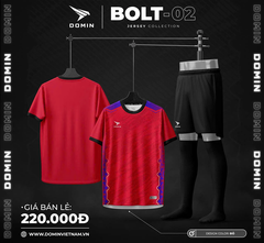 Bộ Quần Áo Bóng Đá Domin BOLT 02