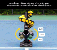 Máy bắn bóng tập luyện trên sân FURLIHONG 388pbh