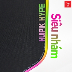 Vợt Pickleball Huipik Hype - Carbon T700 siêu nhám - 16mm Cao cấp