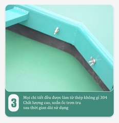 Gạt nước cao cấp mặt sân Pickleball, mặt sàn xưởng