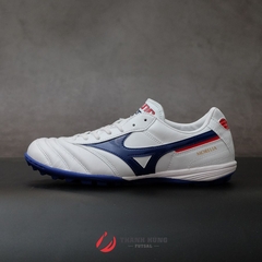 MIZUNO MORELIA TF - Q1GB210125 - TRẮNG/XANH BIỂN