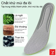 Lót giày thể thao đế cao su non mềm mại, chống sốc, giảm chấn thương cho lòng bàn chân dành cho nam và nữ chất liệu cao su non cao cấp, chống hôi chân, thoáng khí, giảm chấn thương cho lòng bàn chân