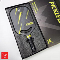 VỢT PICKLEBALL TRIGO mặt carbon 3K T1000 cao cấp siêu nhám - Full viền carbon dày 16mm