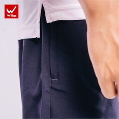 Quần short Wika - Chất liệu 100% polyester, dày dặn, có độ bền cao, thấm hút mồ tốt.
