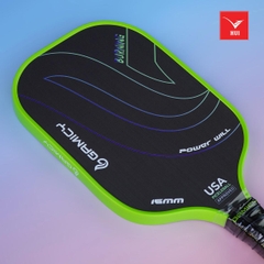 Vợt Pickleball Gamicy Burning Carbon T700 - Máu Xanh Chuôí - 16mm