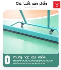 Gạt nước cao cấp mặt sân Pickleball, mặt sàn xưởng