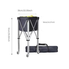 Xe đựng bóng tập luyện Pickleball