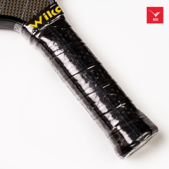 VỢT PICKLEBALL WIKA TITAN MẶT VỢT TITANIUM VÀNG Siêu nhám, dày viền 16 mm