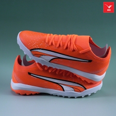 Giày đá bóng PUMA Ultra Match TT Supercharge - Ultra Orange/PUMA White/Blue Glimmer 107220-01