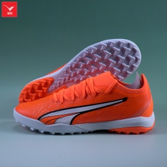 Giày đá bóng PUMA Ultra Match TT Supercharge - Ultra Orange/PUMA White/Blue Glimmer 107220-01