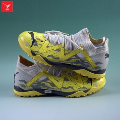 Giày đá bóng PUMA FUTURE ULTIMATE CAGE - 107364-04 - VÀNG/XÁM