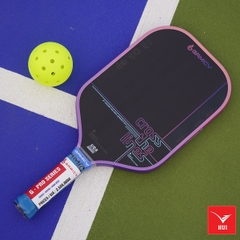 Vợt Pickleball Gamicy Cross 3 lớp carbon Fiber T1000 cao cấp, siêu cứng và nhám công nghệ lõi trợ lực x2 Dual FEC G-Pro Series 16mm