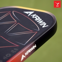 Vợt Pickleball Kaiwin Diamond 3 lớp carbon fiber T700 siêu cứng, nhám kết hợp công nghệ lõi Dualx2 FEC K-Pro Series 16mm