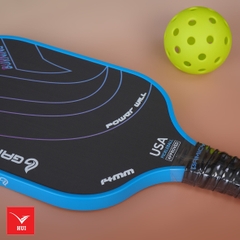 Vợt Pickleball Gamicy Burning viền dày 14mm Carbon T300