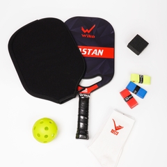 Vợt Pickleball Wika Gastan - Carbon T1000 - chiều dày 16mm