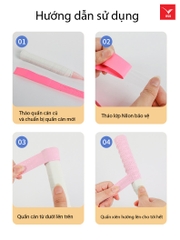 Quấn cán Gân Pickleball, cầu lông, tenis