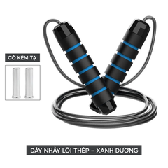 Dây nhảy thể dục lõi thép có tạ sắt dài 2.7m