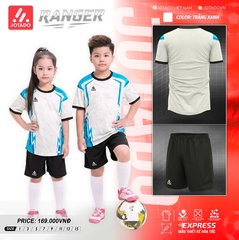 Bộ Quần Áo Bóng Đá Trẻ Em Jotado Ranger