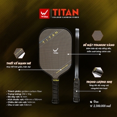 VỢT PICKLEBALL WIKA TITAN