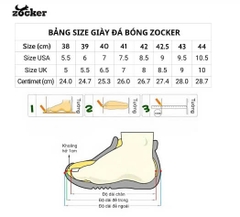 Giày bóng đá Zocker Pioneer