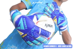 Găng tay thủ môn Kaiwin GUNNER - Mút Latex Gripppy Đức 4mm