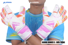 Găng tay thủ môn Kaiwin GUNNER - Mút Latex Gripppy Đức 4mm
