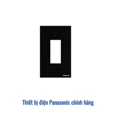 Mặt CB 1 tép Panasonic WEV7001MB - Màu Đen Ánh Kim (Refina)