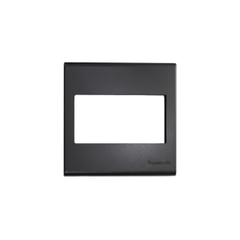 Mặt Vuông 3 Thiết Bị Panasonic WEB7813MB Đen Ánh Kim