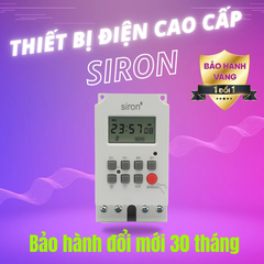 Công Tắc Hẹn Giờ Kỹ Thuật Số Chuẩn Giây Siron SR-TS11S