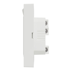 Bộ Ổ Cắm Đôi 3 Chấu Có Công Tắc 16A Schneider Miluz E Mã M3TS_SIS_WE