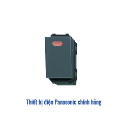 Công tắc 1 chiều có đèn báo Panasonic màu xám WEG51517H | 16A - Loại bắt vít