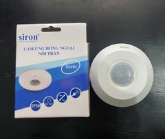 Công Tắc Cảm Biến Hồng Ngoại Siêu Mỏng Gắn Nổi Trần Siron SR-SS101