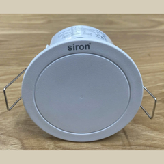 Công tắc cảm ứng hiện diện siêu nhạy lắp âm trần tròn Siron SR-MSB002