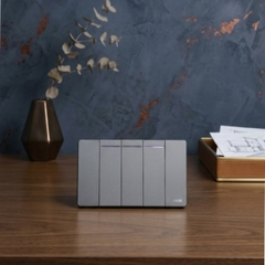 Bộ công tắc ba 1 chiều size S màu xám Simon K9 - 591031-61